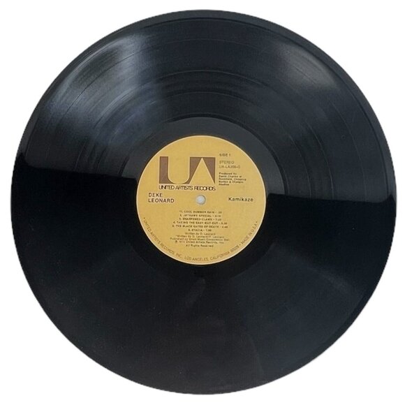 1974 Deke Leonard Kamikaze VInyl LP Gatefold Jacket Record Album UA LA306 G VTG - Picture 6 of 7